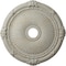 Ekena Millwork Heaton Medallion (Canopies up to 6 1/2"), 27 1/2"OD x 3 7/8"ID x 2 1/4"P, Pot of Cream Crackle CM27HEPCC - alternate 1